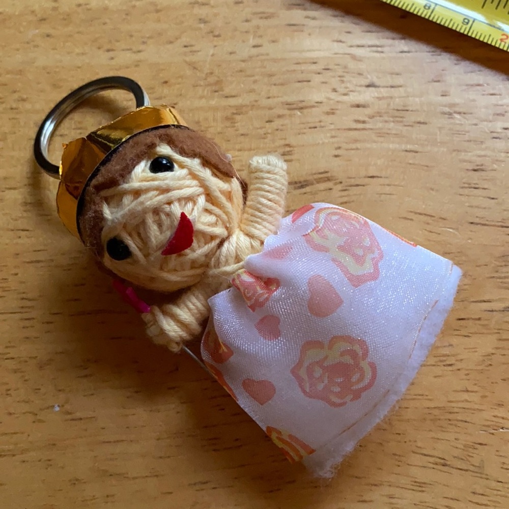 Watchover Voodoo and Varua Zombie Doll Keychain Fairy in good condition